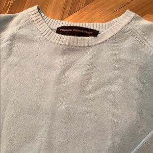 VVGUC French Connection sky blue sweater